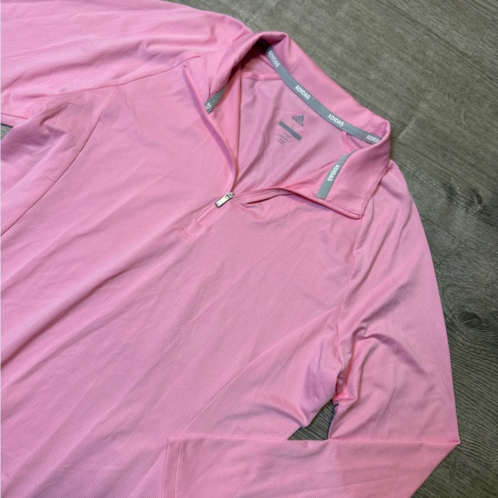•ADIDAS• GOLF QUARTER ZIP LONG SLEEVE - Picture 4 of 6